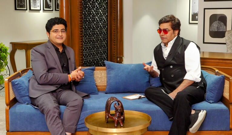 Kushagra Bhatt With Blollywood Actor Ashutosh Rana Kushagra Bhatt, Blollywood Actor, Ashutosh Rana
